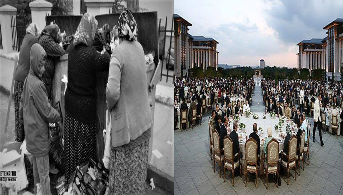 Yoksulluk Yolsuzluk ve Şatafat